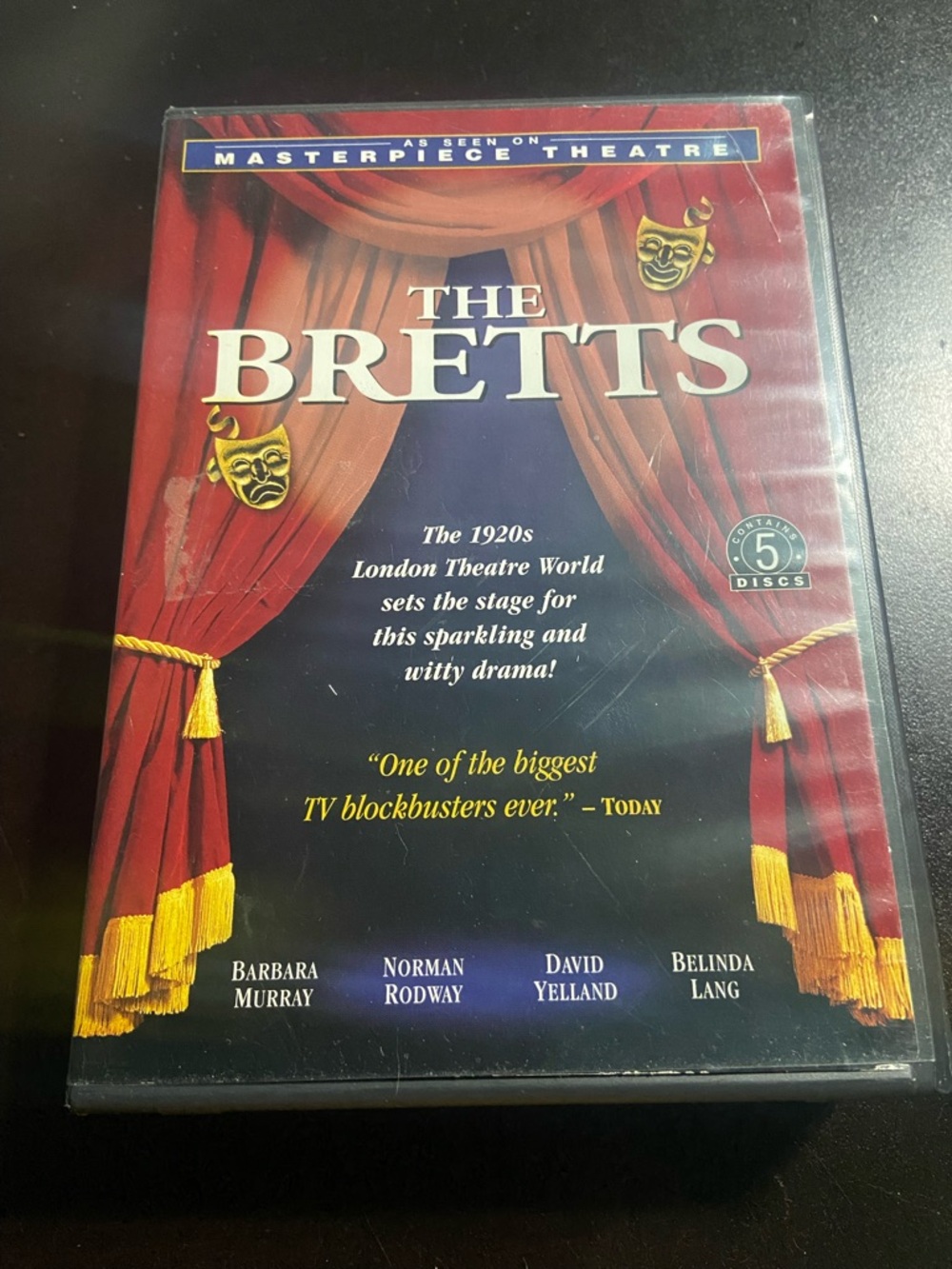 The Bretts 5 disc DVD Set - as seen on master piece theater Tested (Bx1)